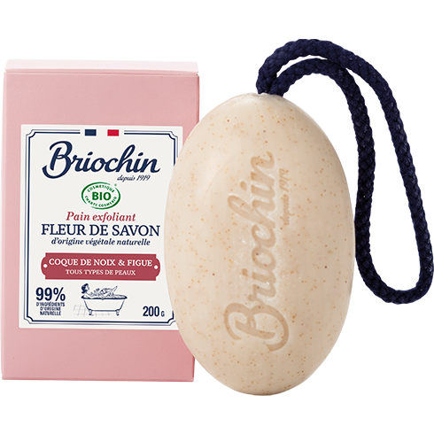 Briochin Fleur de savon Tuhé mýdlo - vlašský ořech a fík, 200g WER00059