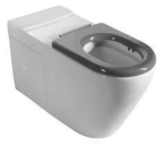 Sapho MEDIC RIMLESS WC mísa pro kombi, spodní/zadní odpad, bílá MC102-111