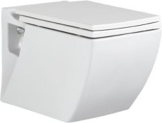 CREAVIT TP324 závěsný WC s bidetovou tryskou 2v1, bílý