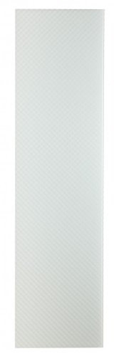 Instalprojekt Koupelnový radiátor se zrcadlem INDIVI Barva radiátoru - C34 bílá matná, Rozměr radiátoru - 576 × 1806 mm, výkon 1060 W RADIND6016034L1