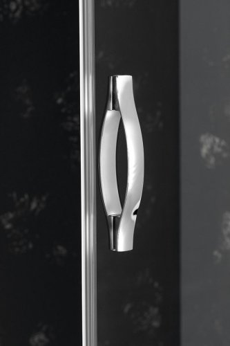 Gelco SIGMA SIMPLY čtvrtkruhová sprchová zástěna 900x900 mm, R550, sklo Brick GS6590