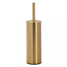 HOPA WC štětka válcová na postavení nebo pověšení, 95×380×105 mm Barva - 22 - zlatá broušená mat KDBE160313060