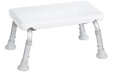 Ridder HANDICAP stolička na nohy, výškově nastavitelná, bílá A0102601