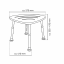 Ridder Koupelnová stolička koupelnová, bambus A00502081