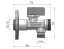 ARCO rohový ventil A-80 1/2"x3/8" s filtrem, anticalc, chrom 02402MAC