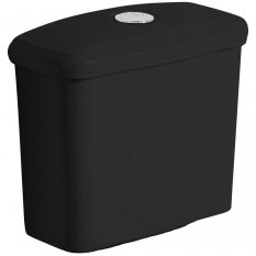 Kerasan RETRO nádržka k WC kombi, černá mat 108131