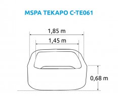 Marimex Vířivý bazén MSPA Tekapo C-TE061 11400248