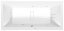 Polysan MARLENE HYDRO hydromasážní vana, 190x90x48cm, bílá 71607H