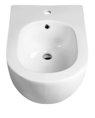 Sapho BRILLA bidet závěsný, 35,5x53 cm, bílá 100624