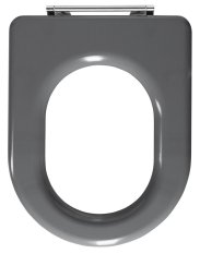 Sapho MEDIC WC sedátko, duroplast, šedá MC102-113