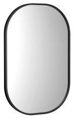 Sapho CONA SLIM zrcadlo v rámu 40x60cm, černá NC245