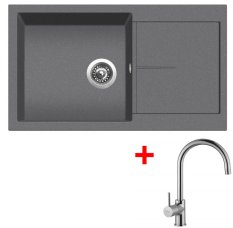 Sinks INFINITY 860 Titanium+VITALIA IN86072VICL