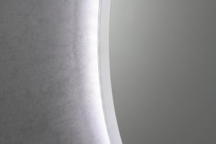 Aqualine URSA kulaté LED podsvícené zrcadlo ø 60cm, dotykový senzor, stmívatelné UR060