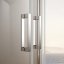 Gelco LORO sprchové dveře s pevnou částí 1000mm, čiré sklo GN4610