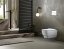 Sapho Závěsné WC BELLO Rimless s podomítkovou nádržkou a tlačítkem Schwab, bílá 100214-SET5