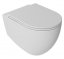 Isvea INFINITY WC sedátko, SLIM, odnímatelné, Soft Close, bílá mat 40KF0201I-S