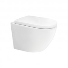 Mereo WC závěsné kapotované, Smart Flush RIMLESS, 495x360x370, keramické, vč. sedátka CSS115SN VSD82T2