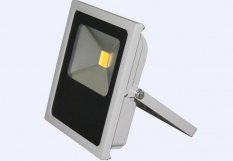 KGM LED reflektor 30W, 230V, IP65, denní bílá, šedý, BR-FL-30W-07
