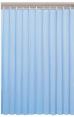 Aqualine Sprchový závěs 180x180cm, vinyl, modrá 0201003 M