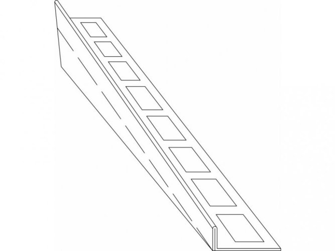 BESCO Spádová lišta NEO - černá Barva - Černá , Materiál - Nerez, Rozměr A - 150 cm, Varianta - Pravá ZLLSN150PCZ