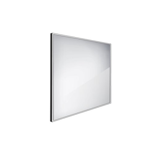 Nimco Černé LED zrcadlo 700x700 ZPC 13077-90