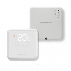 Honeywell DT4R digitální termostat bezdrátový, bez spínací jednotky, zap/vyp, bílý, YT42WRFT20