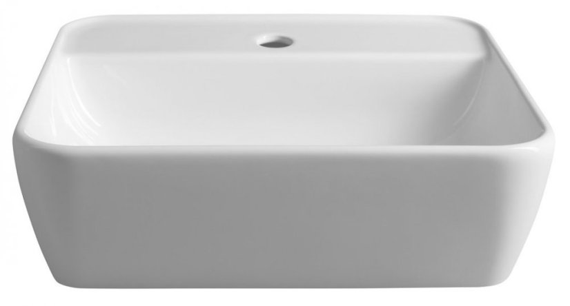 Sapho TUJE keramické umyvadlo 46x42cm, bílá TU0217