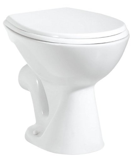 CREAVIT WC mísa stojící, 36x47cm, zadní odpad, bílá TP330