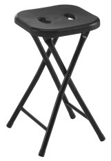 Gedy Koupelnová stolička, 26x45,5x26cm, černá CO7614