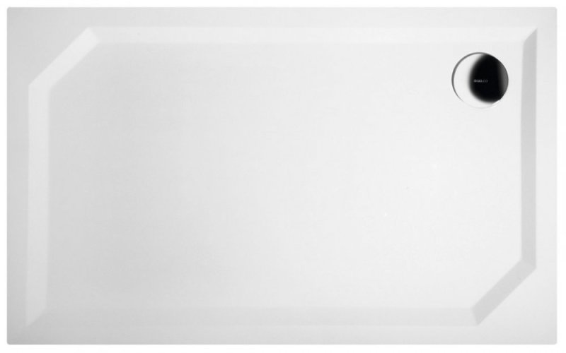 Gelco SARA sprchová vanička z litého mramoru, obdélník 120x75cm, hladká HS12075