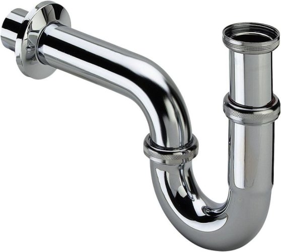 VIEGA 5611 trubkový zápachový uzávěr DN32, 1 1/4", mosaz/chrom, 305611