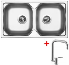 Sinks OKIO 780 DUO + CORNIA N86