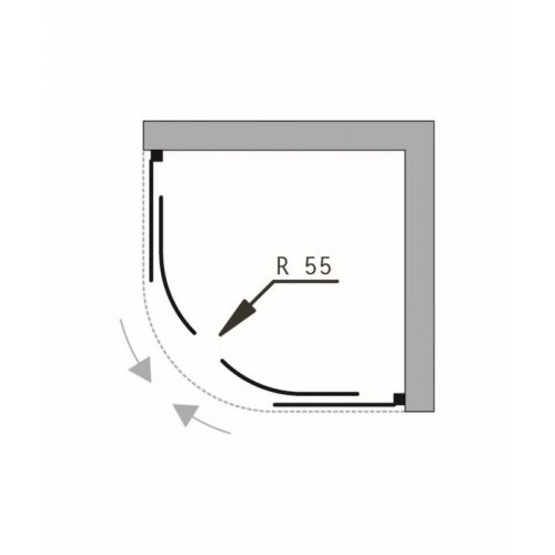 HOPA Sprchový kout BARCELONA PLUS Barva rámu - Chrom/Leštěný hliník (ALU), Rozměr A - 80 cm, Rozměr B - 80 cm, Směr zavírání - Univerzální Levé / Pravé, Výplň - Čiré bezpečnostní sklo - 5 / 6 mm OLBPAL80CCBV