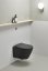 GSI MODO závěsná WC mísa, Swirlflush, 37x52cm, černá dual-mat 981626