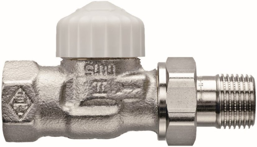 HEIMEIER V-EXACT II radiátorový ventil 1/2" závitový, termostatický, přímý, 3712-02.000