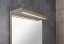 Aqualine KORIN STRIP zrcadlo s LED osvětlením 50x70x12cm, dub platin KO995S