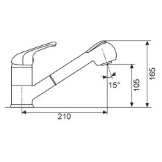 Sinks CAPRI 4 S Sahara AVCA4SGR50