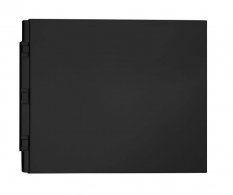 Polysan PLAIN panel boční 75x59cm, černá mat 72687.21