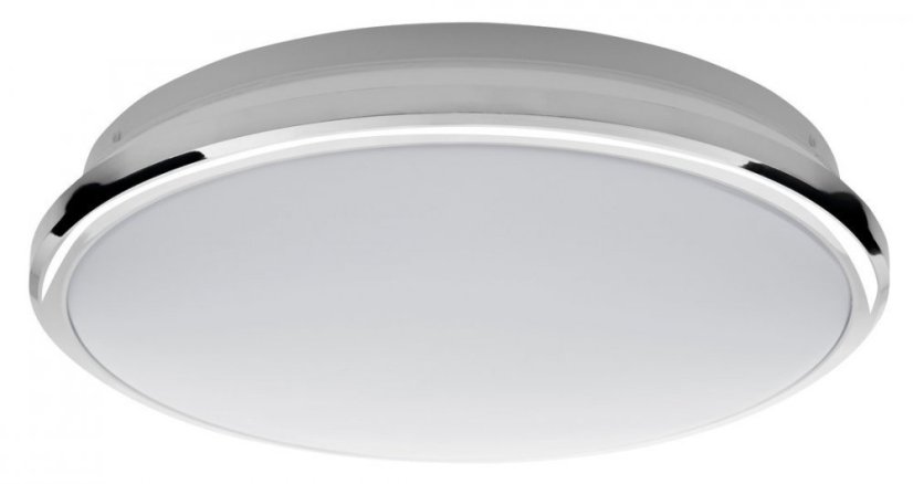 Sapho SILVER stropní LED svítidlo pr.28cm, 10W, 230V, denní bílá, chrom AU460