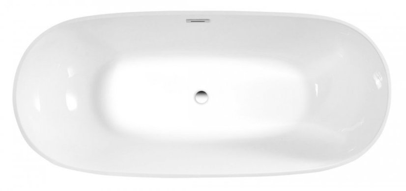 Aqualine DOURO volně stojící vana, 180x80cm, bílá E1880