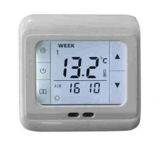 Sapho Dotykový digitální termostat pro regulaci topných rohoží 124091