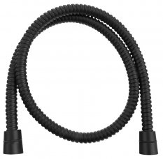 Sapho POWERFLEX opletená sprchová hadice, 120cm, černá mat FLEX120B