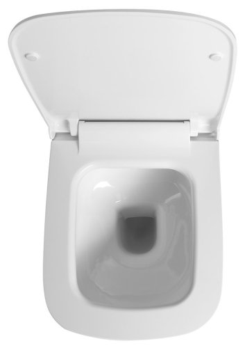 Sapho BELLO závěsná WC mísa, Rimless, 35,5x53cm, bílá 100214