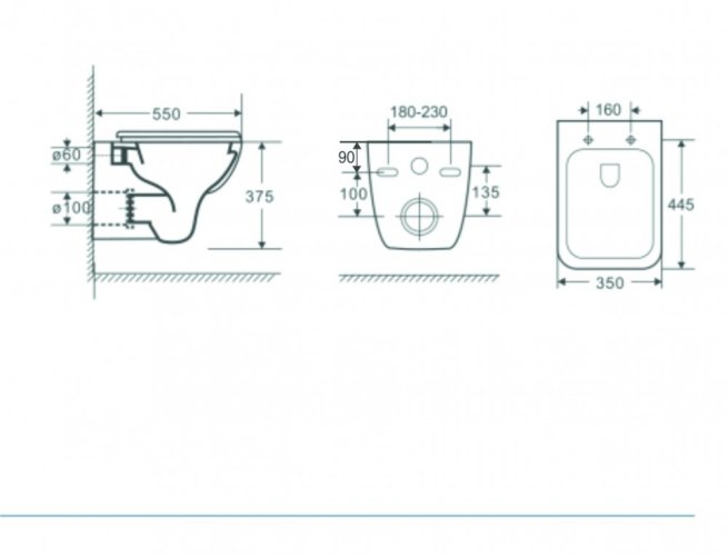 Olsen Spa Závěsné WC ADATTO RIMLESS se SLIM sedátkem Soft-close OLKLT2005E