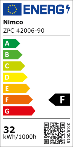 Nimco Černé LED zrcadlo 1200x650 ZPC 42006-90