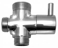 Aqualine Přepínač sprchového sloupu M1/2"-M1/2"xM3/4" (SL430) NDSL430