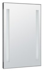 Aqualine Zrcadlo s LED osvětlením 50x70cm, kolébkový vypínač ATH5