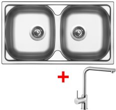 Sinks OKIO 780 DUO + ELKA N88