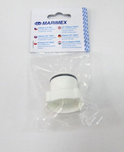 Adaptér bílý 5/4" pro připojení vysavače / skimmeru k bazénům Marimex 10851040