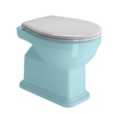 GSI CLASSIC WC sedátko, Soft Close, bílá/chrom MSC87CN11
